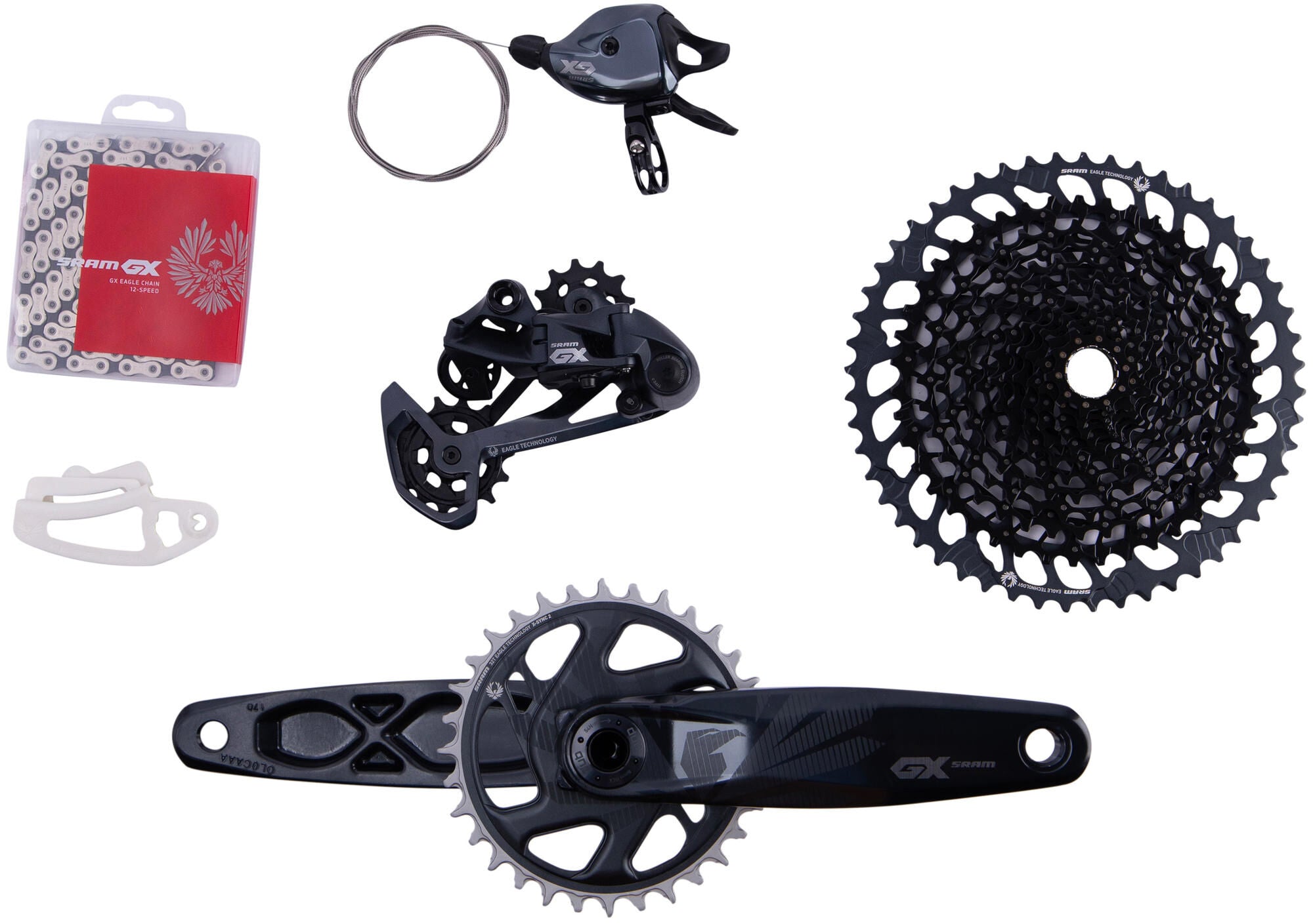 Sram schakelgroep-set gx eagle shift.gr.set gx eagle boost 170mm