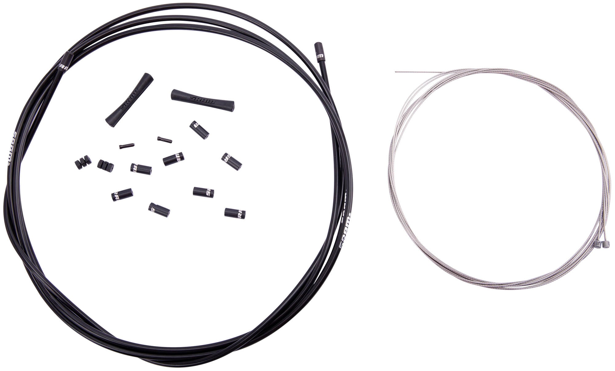 Sram versnellingskabel-set derail.cable 1500 2300mm black