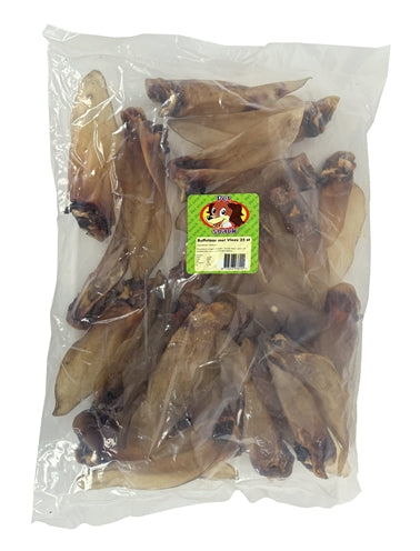 Petsnack Buffel oren groot met vlees