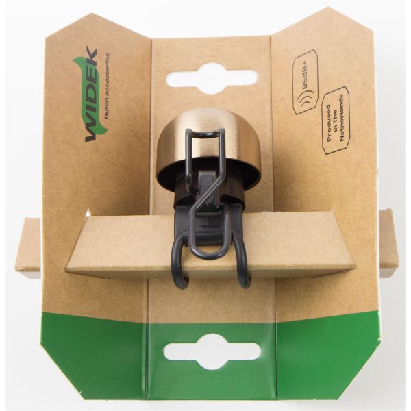 Widek b.v. widek paperclip bel xxl nieuw zilver pvd rood koper all black op luxe kaart