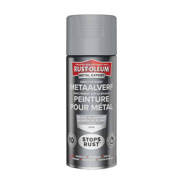 Rust-oleum 1071354 - metaalverf -hg -ral9006 -750ml metal expert | 1 stuks