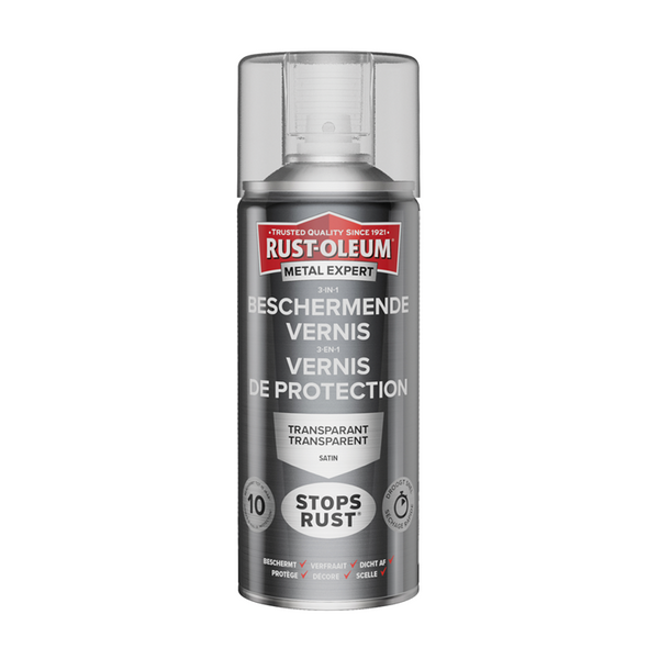 Rust-oleum 1071380 - beschermende vernis - 400ml transparant | 1 stuks