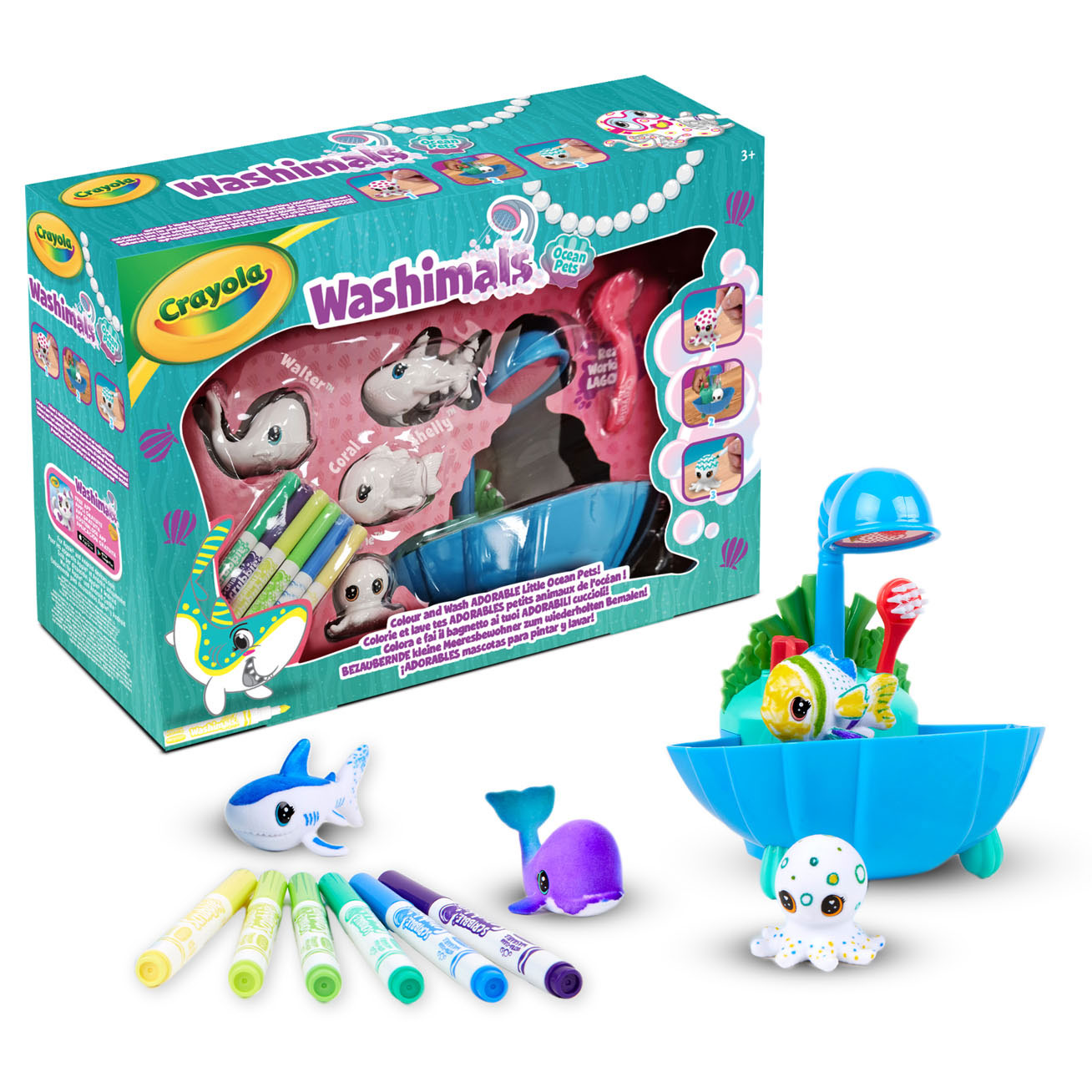 Crayola Washimals Zeedieren Lagune