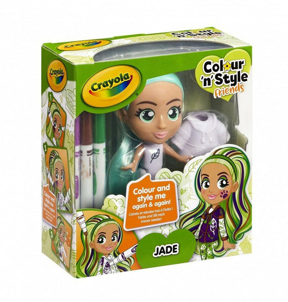 Crayola Color n Style Friends Inkleuren - Jade