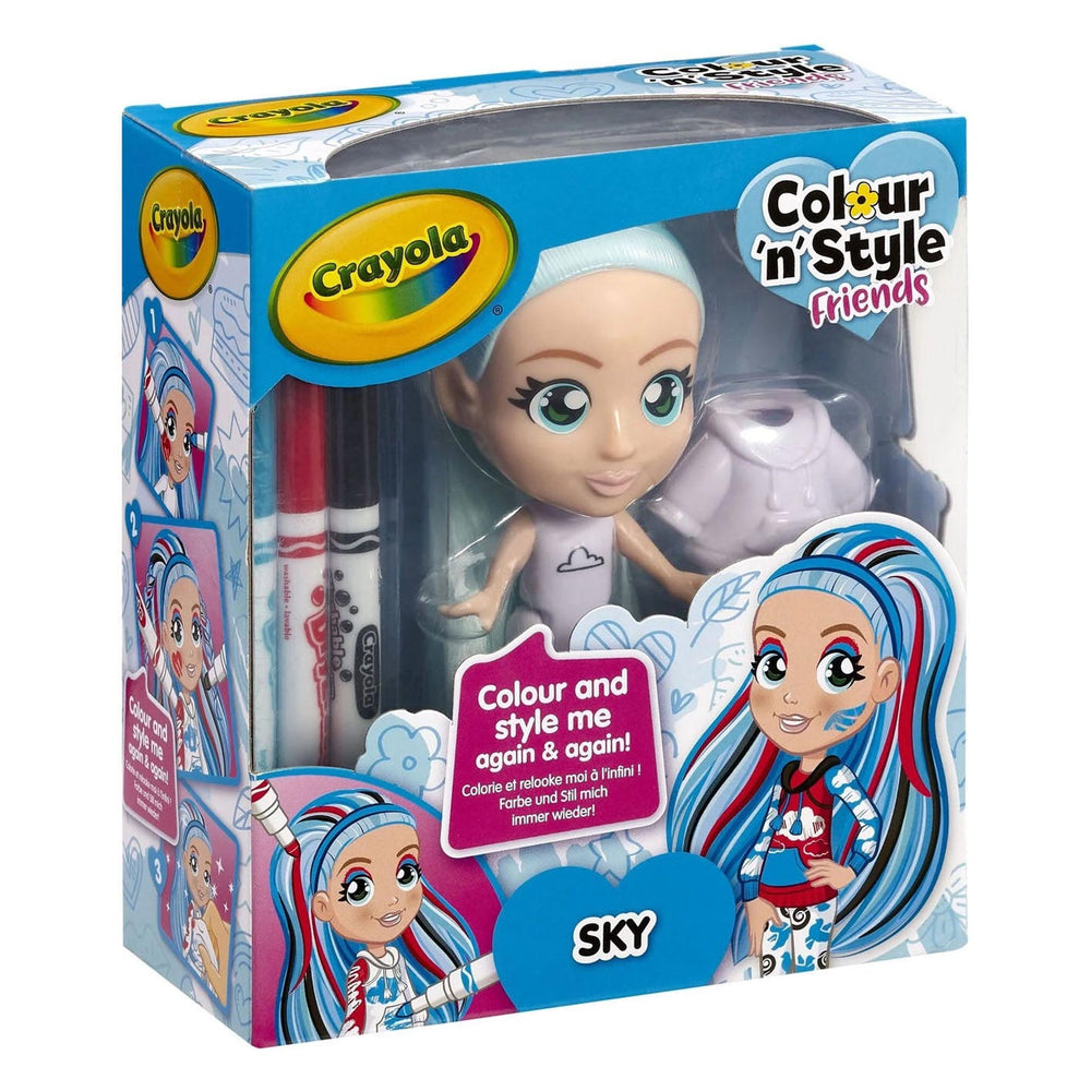 Crayola Kleur n Stijl Vrienden Inkleuren - Hemel
