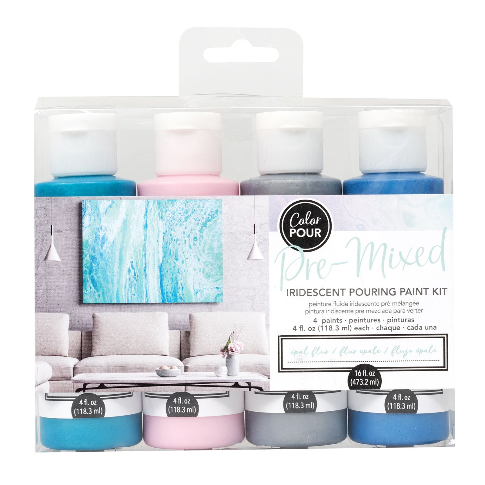 Color pour • pouring verf kit opal
