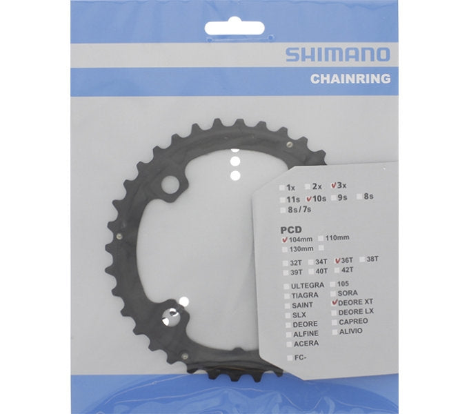 Plateau Shimano Deore LX 10V FC-T761 Y1MP98020 bl. 36T