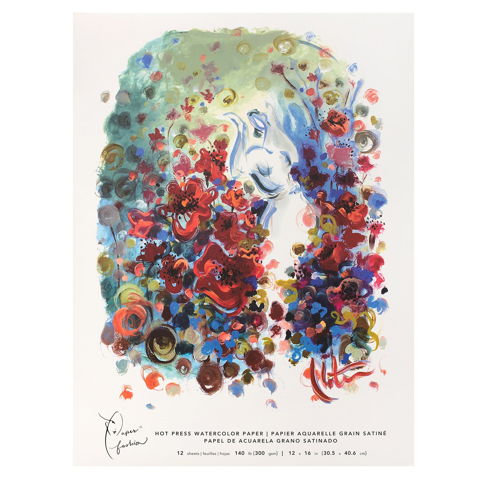 American crafts • paper fashion aquarelpapier 30,5x40,6cm 12 vellen