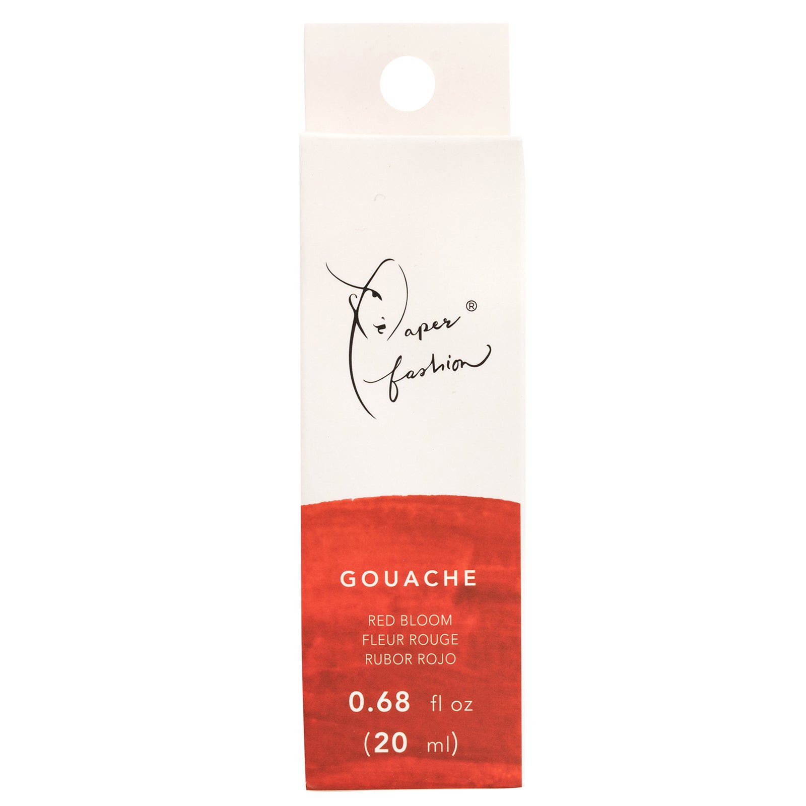 American crafts • paper fashion gouache verf 20ml red bloom