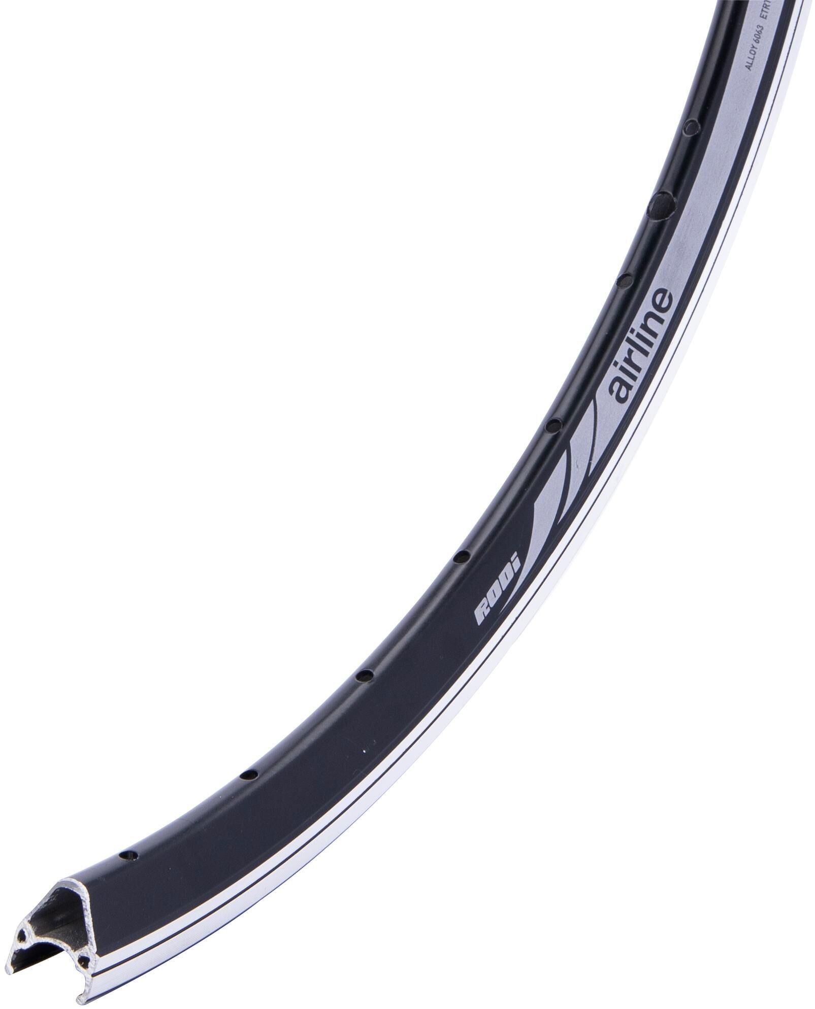 Contec achterwiel airline 1 + quando kt-a11r . hr 28 aluminum hs sw 7 f sp.niro 2.00