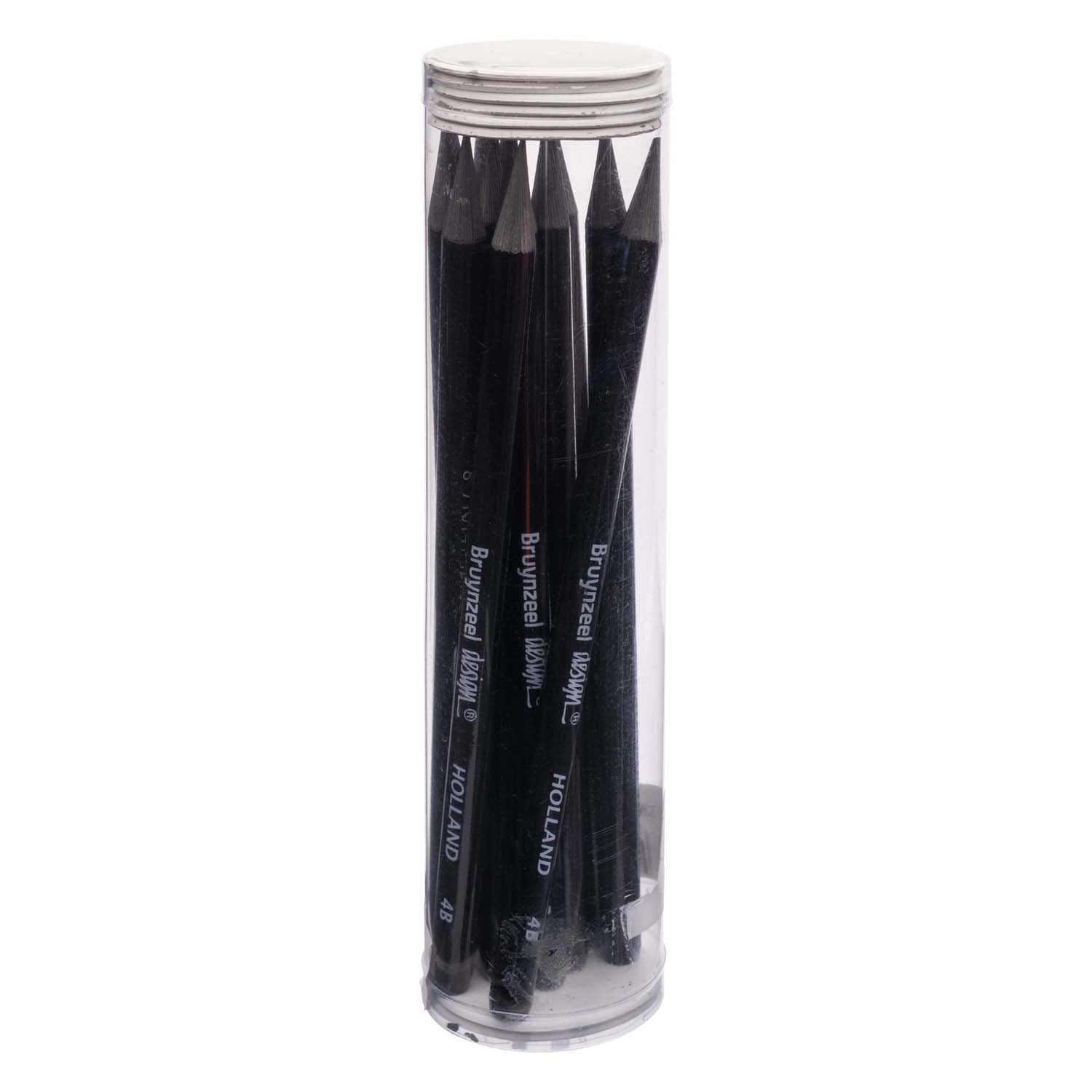 Bruynzeel design grafietstift 4b - 12st.