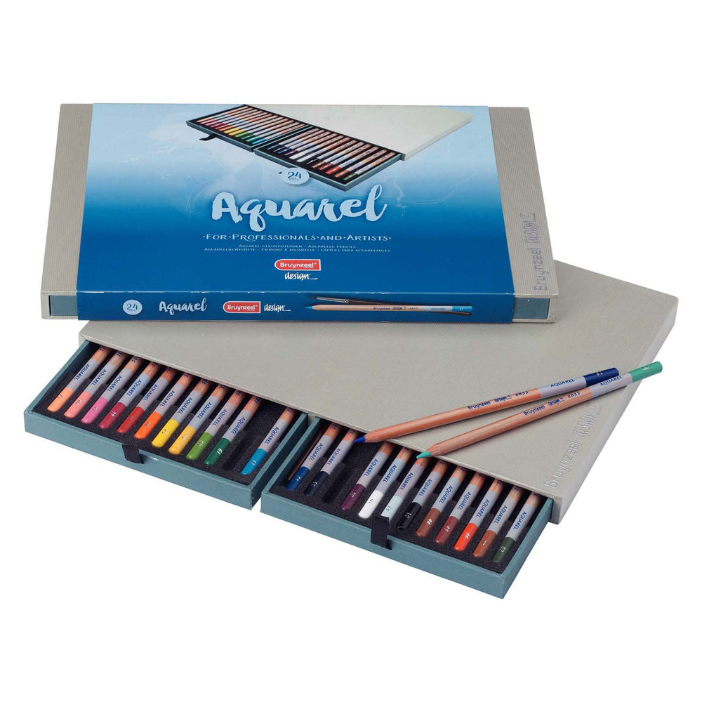 Bruynzeel aquarelpotloden doos 24