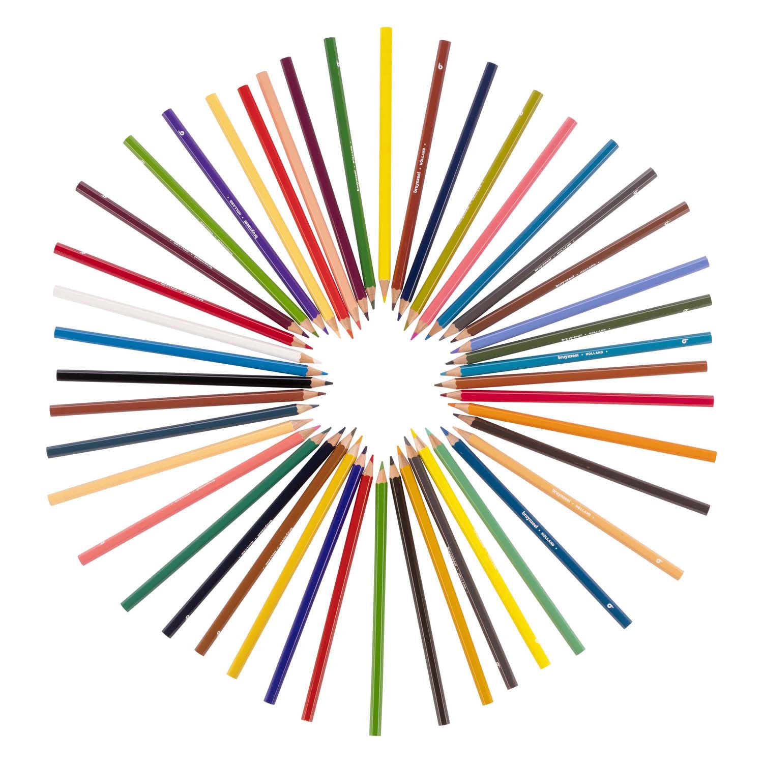 Bruynzeel cartoon 45 kleurpotloden