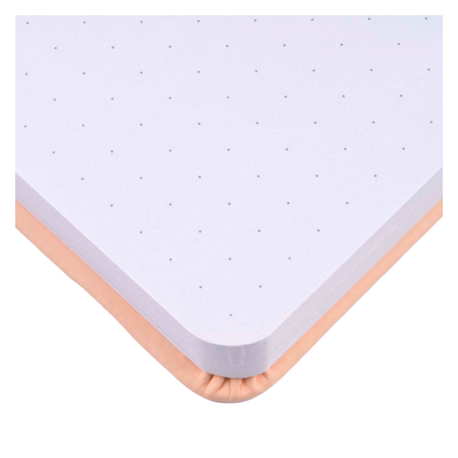 Bruynzeel bullet journal perzik 13c21cm, 140 gm 64 afgesloten