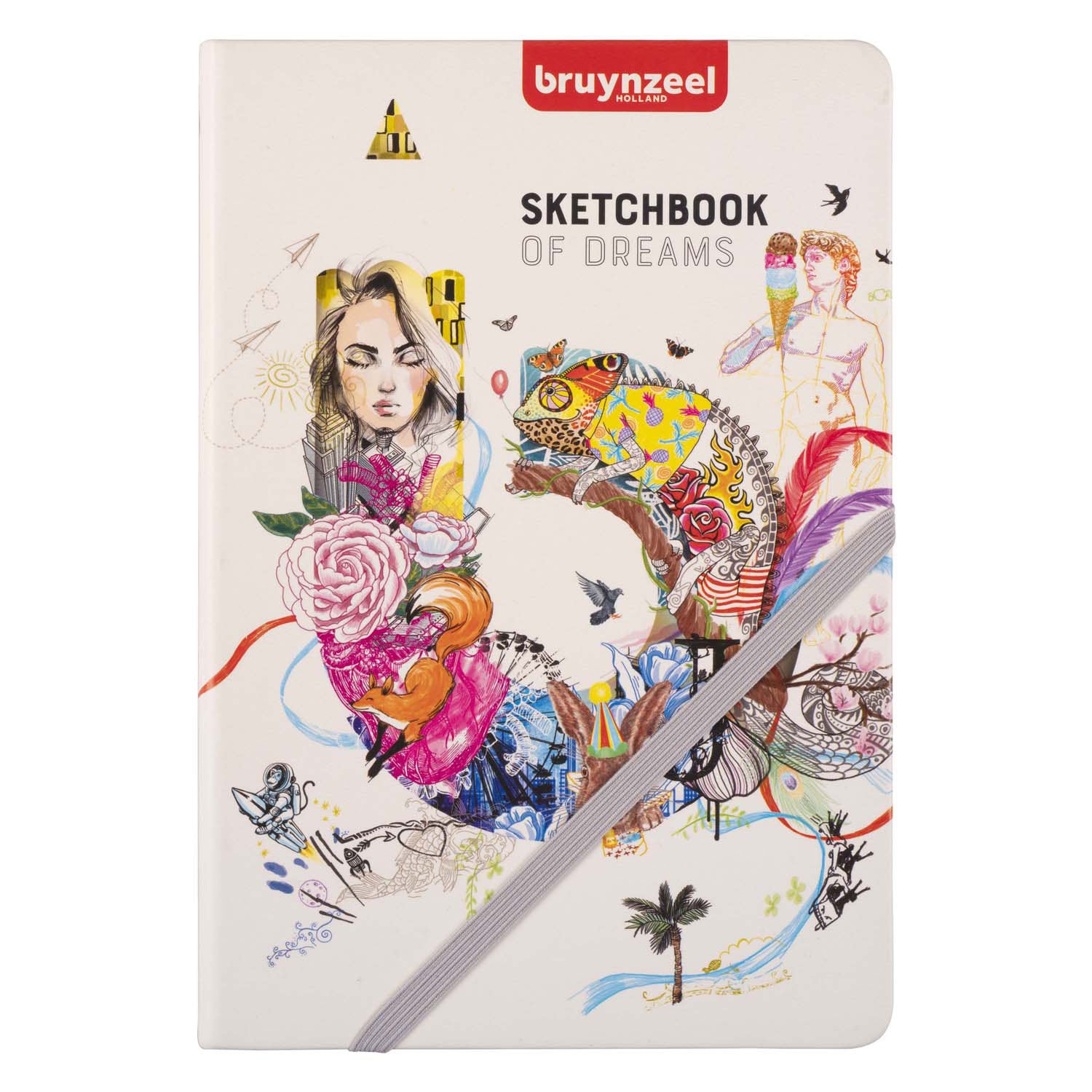 Bruynzeel creatives schets notitieboek a5 140 gm 80 geïmproviseerd