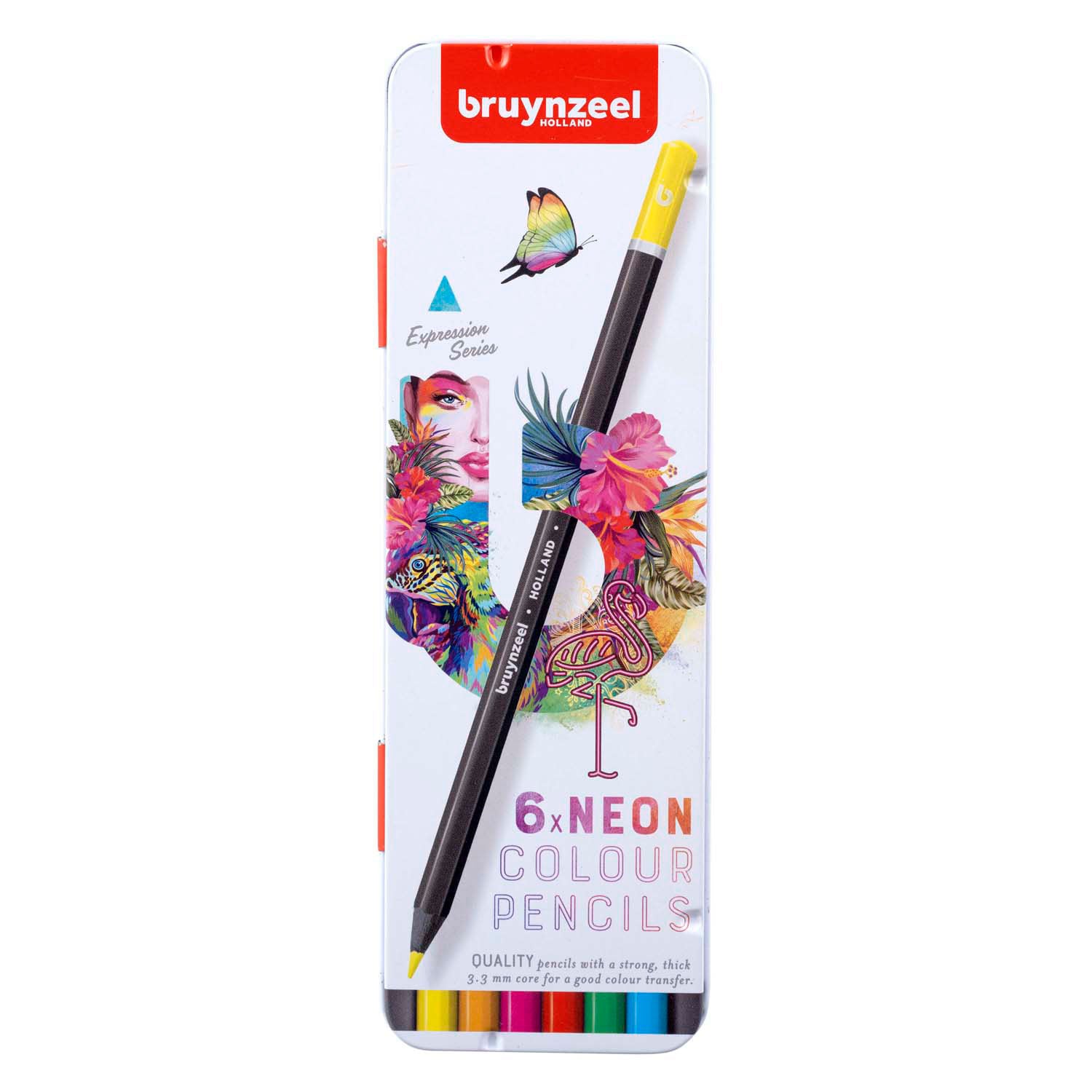 Bruynzeel expression kleurpotloden neontinten blik 6