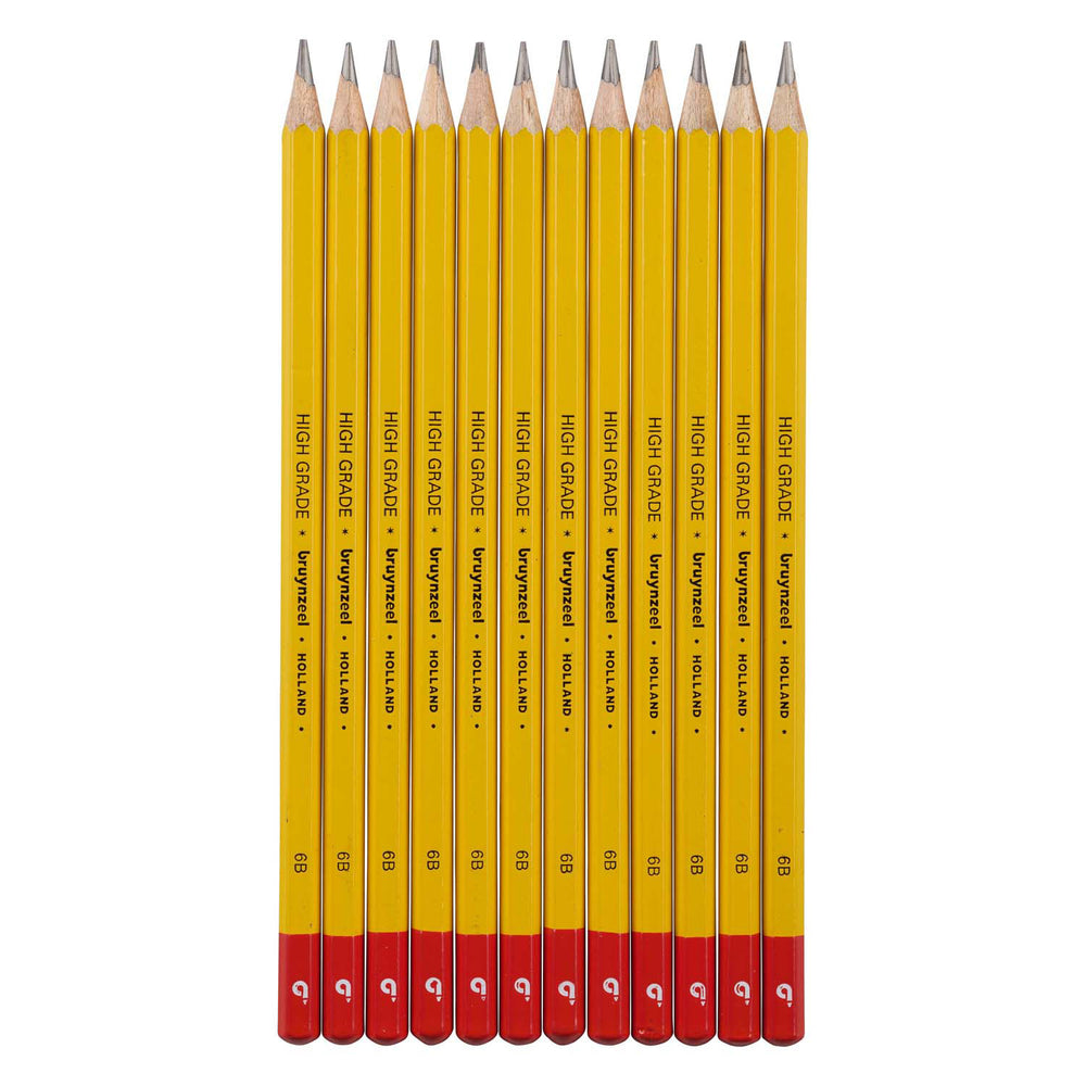 Bruynzeel burotek 6b grafietpotlood