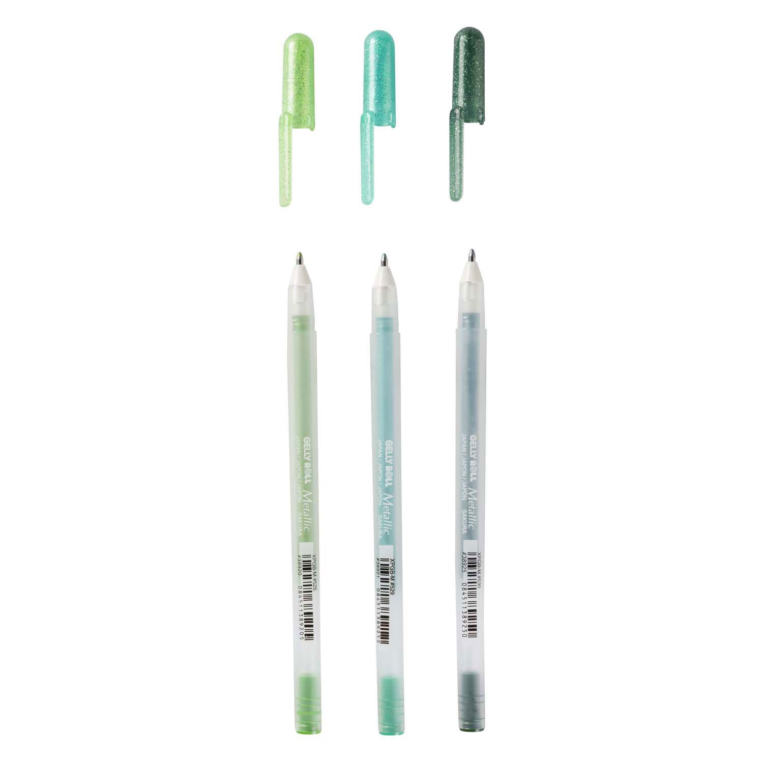 Sakura gelly roll metallic set 3 gelpennen bos