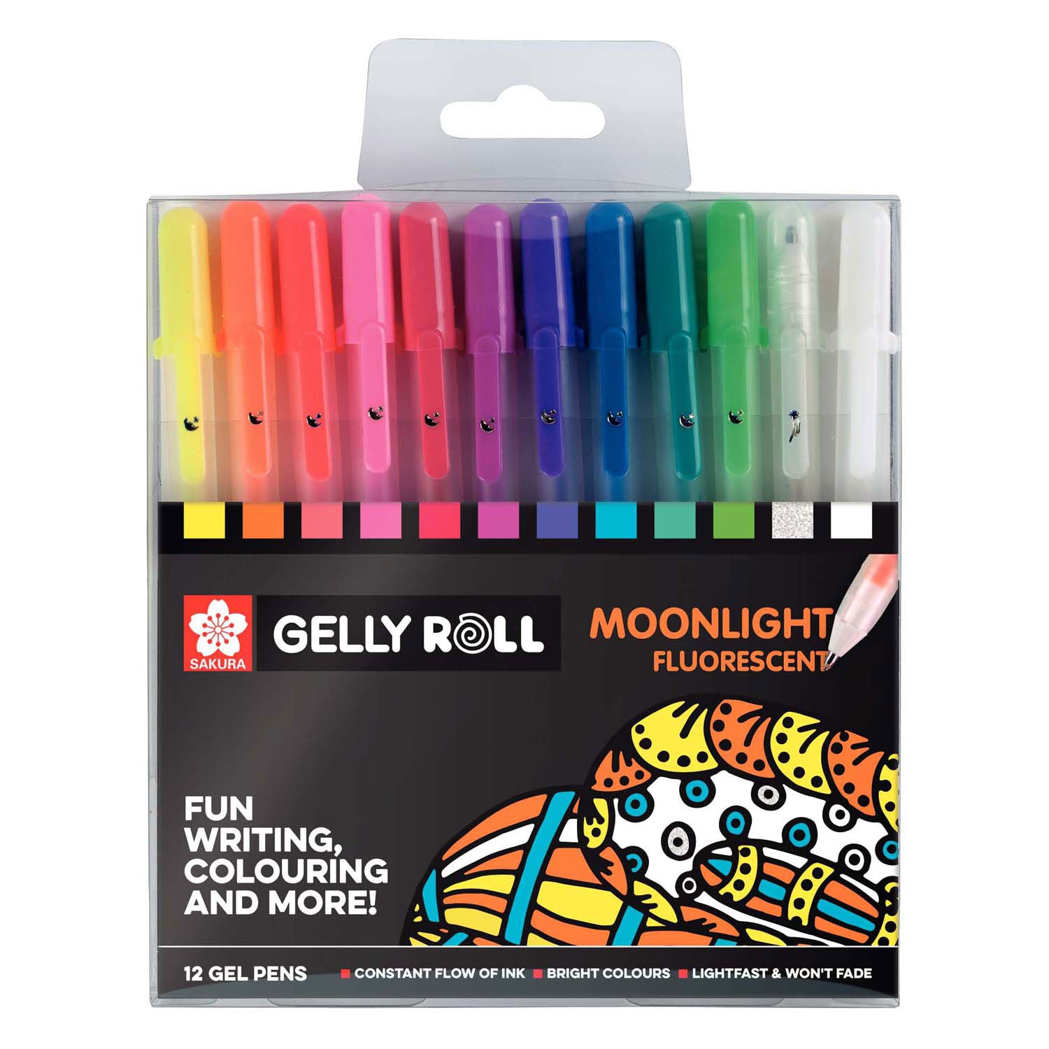 Sakura gelly roll maanlicht set 12