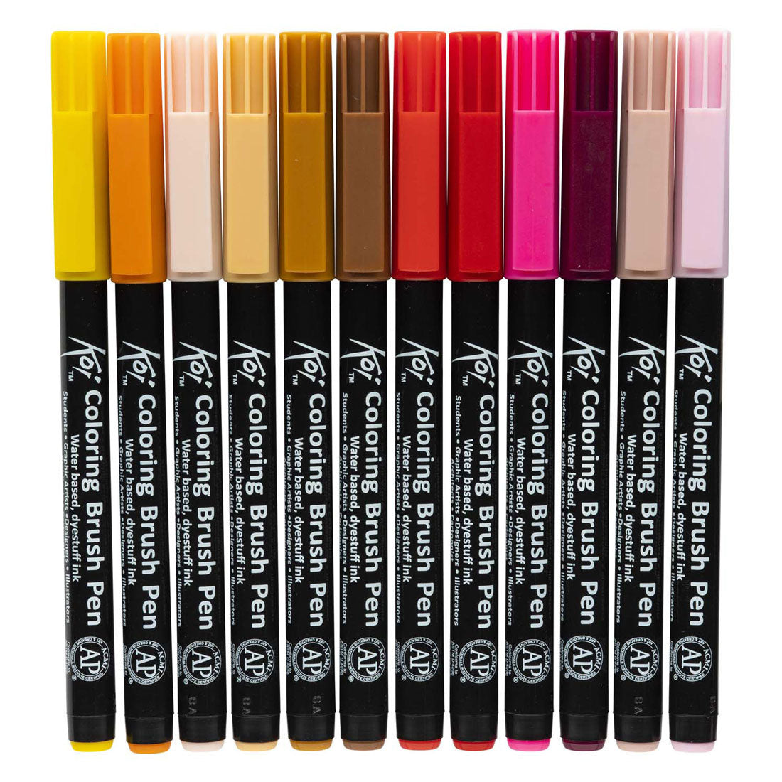 Sakura koi kleurpenseelpenset, 24 kleuren