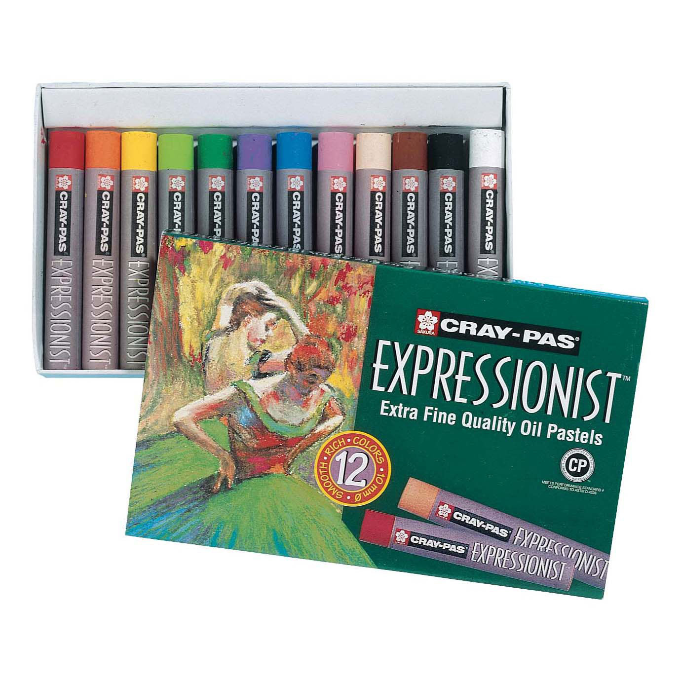 Sakura cray-pas expressionist set 12 oliepastels