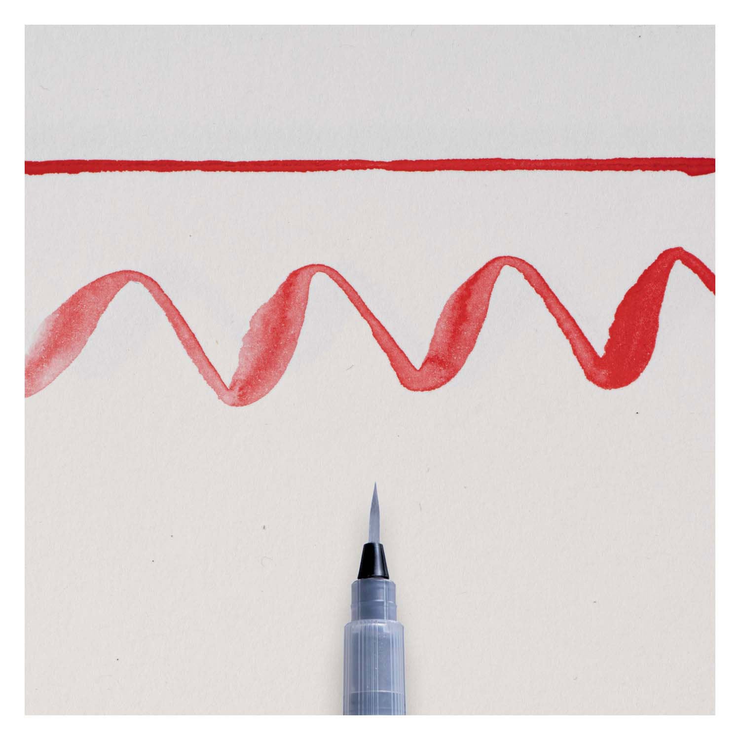 Sakura koi waterborstel, maat s, lang reservoir