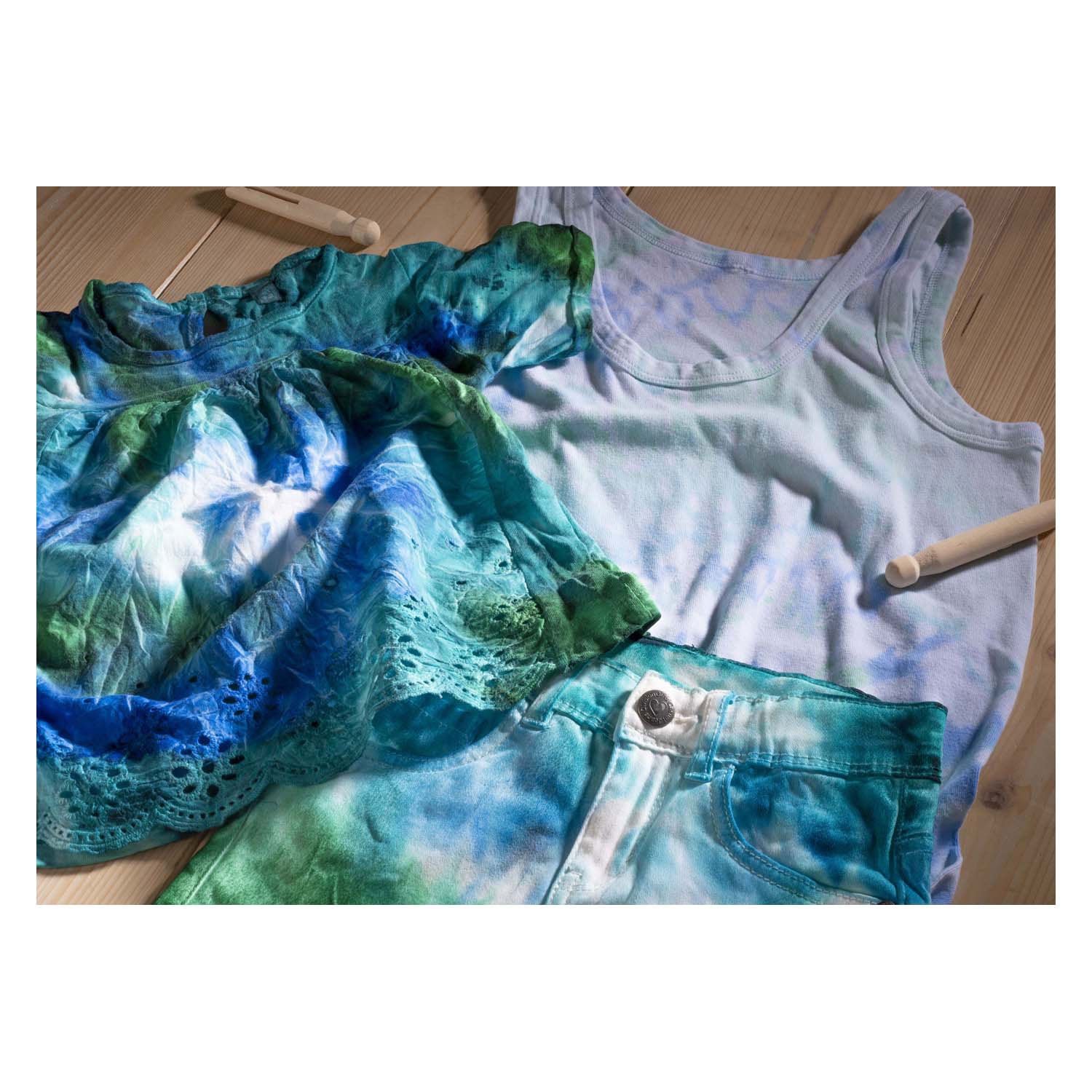 Talens art creation tie-dye set blauw, 3x85ml