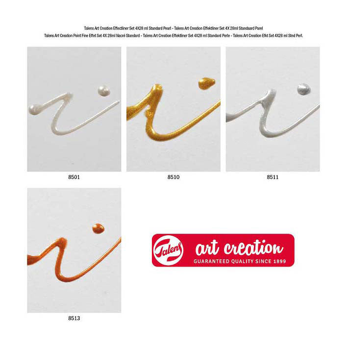 Talens art creation effektliner set 4x28ml standaardparel