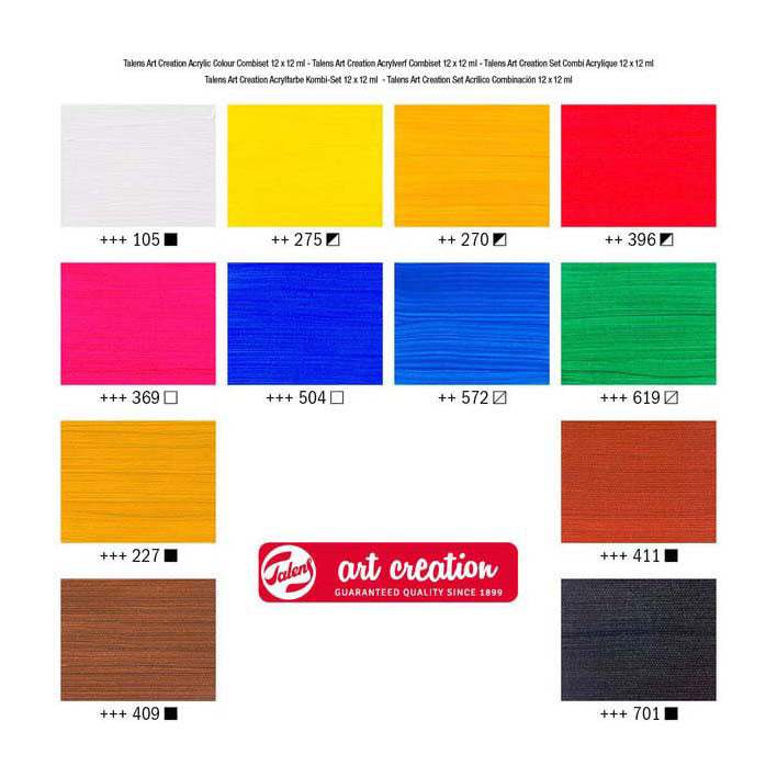 Talens art creation acrylverf combiset