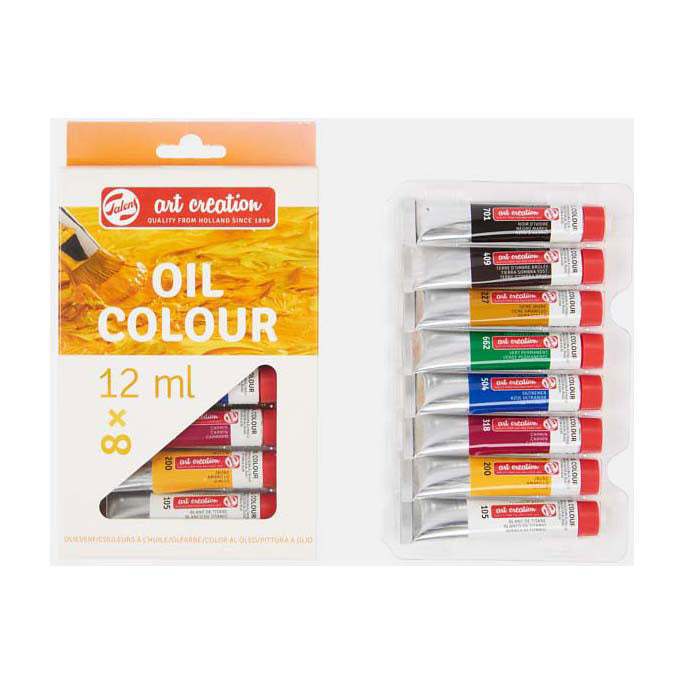 Talens art creation olieverfset 8x12ml