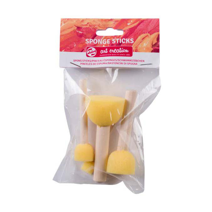 Talens art creation sponssticks set van 4
