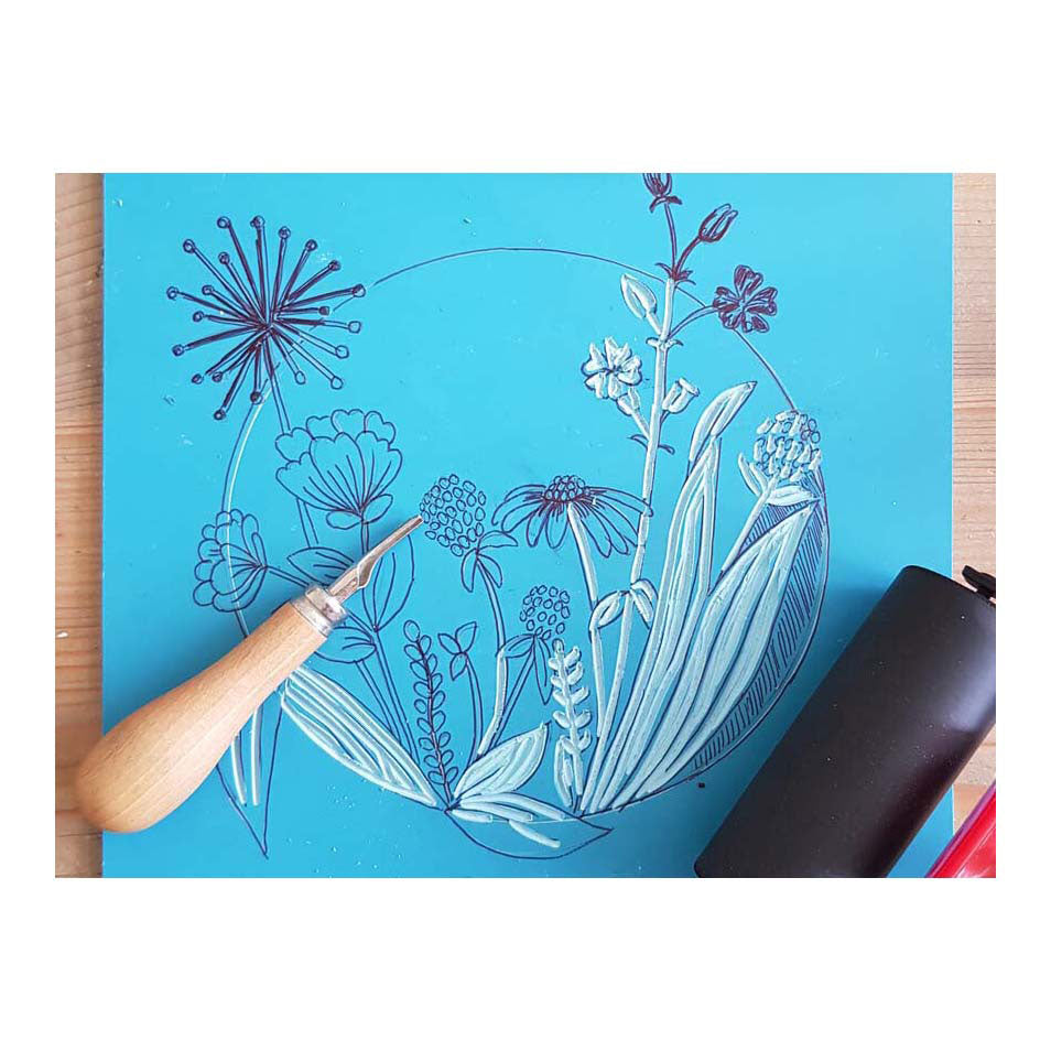 Talens art creation zachte linoleumplaat 10x15cm