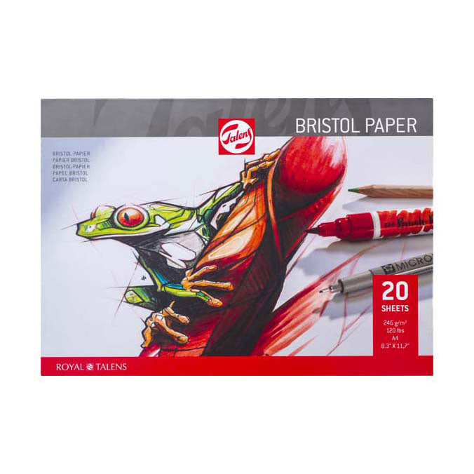Talens bristolpapier a4 246 g m2 20 afgesloten
