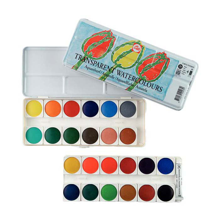 Talens transparante aquarelverf set 31mp24