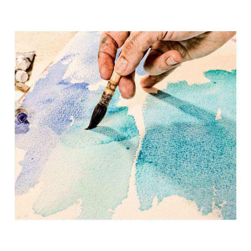 Bruynzeel van gogh blok met aquarelverfpapier 12v 300g formaat 24x32mm