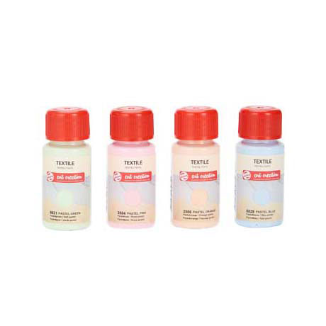 Talens art creation textielverf pastel 4x50ml