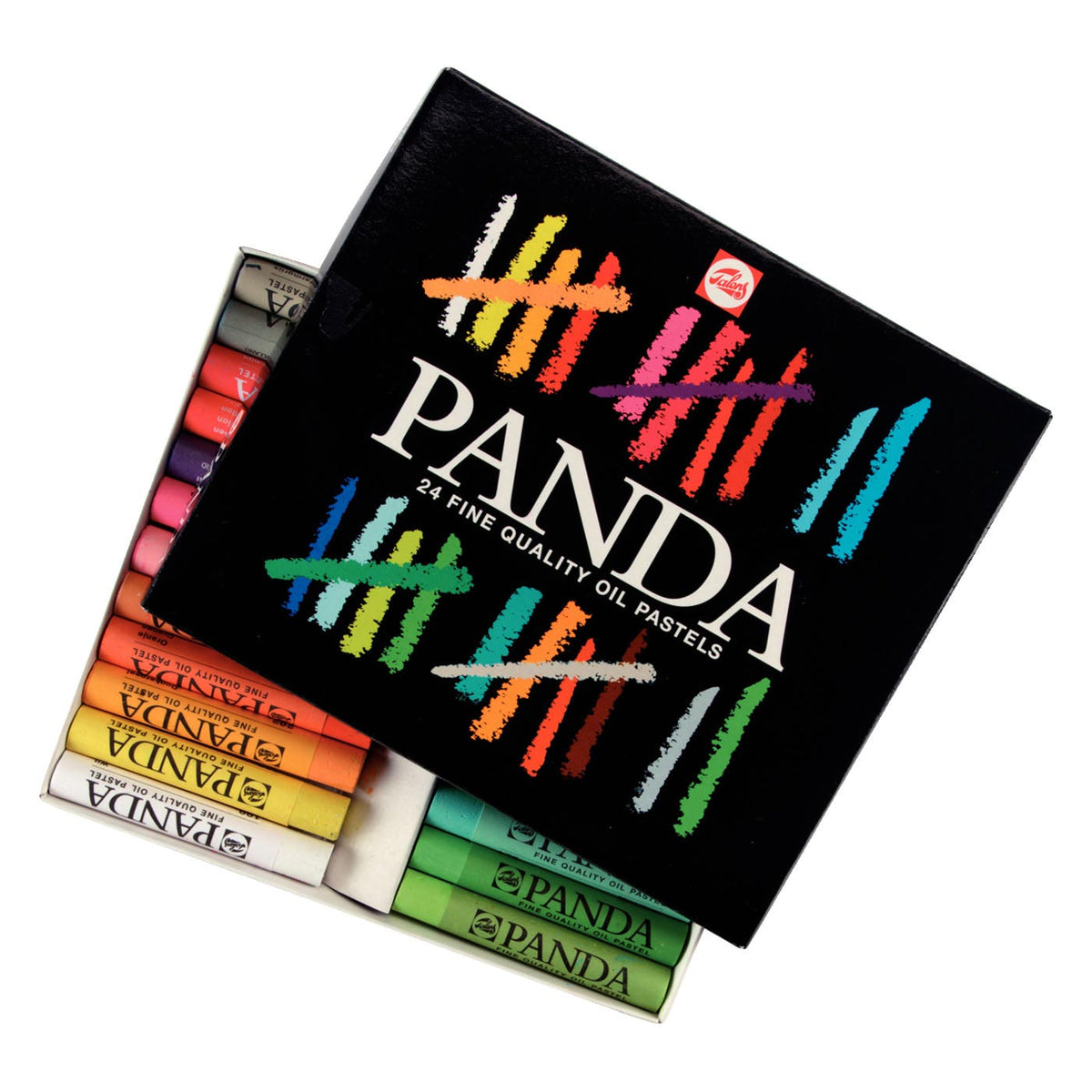 Talens panda oliepastels set | 24 kleuren