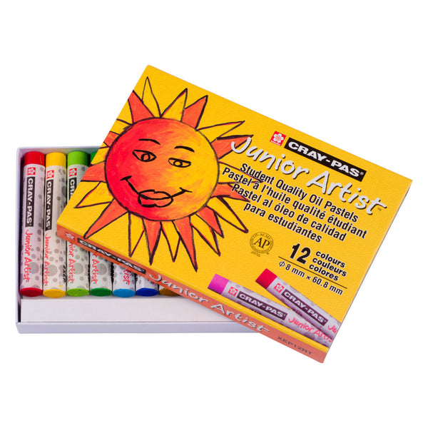 Sakura Cray-Pas Junior Artist Oil Pastels Set, 12 pcs.