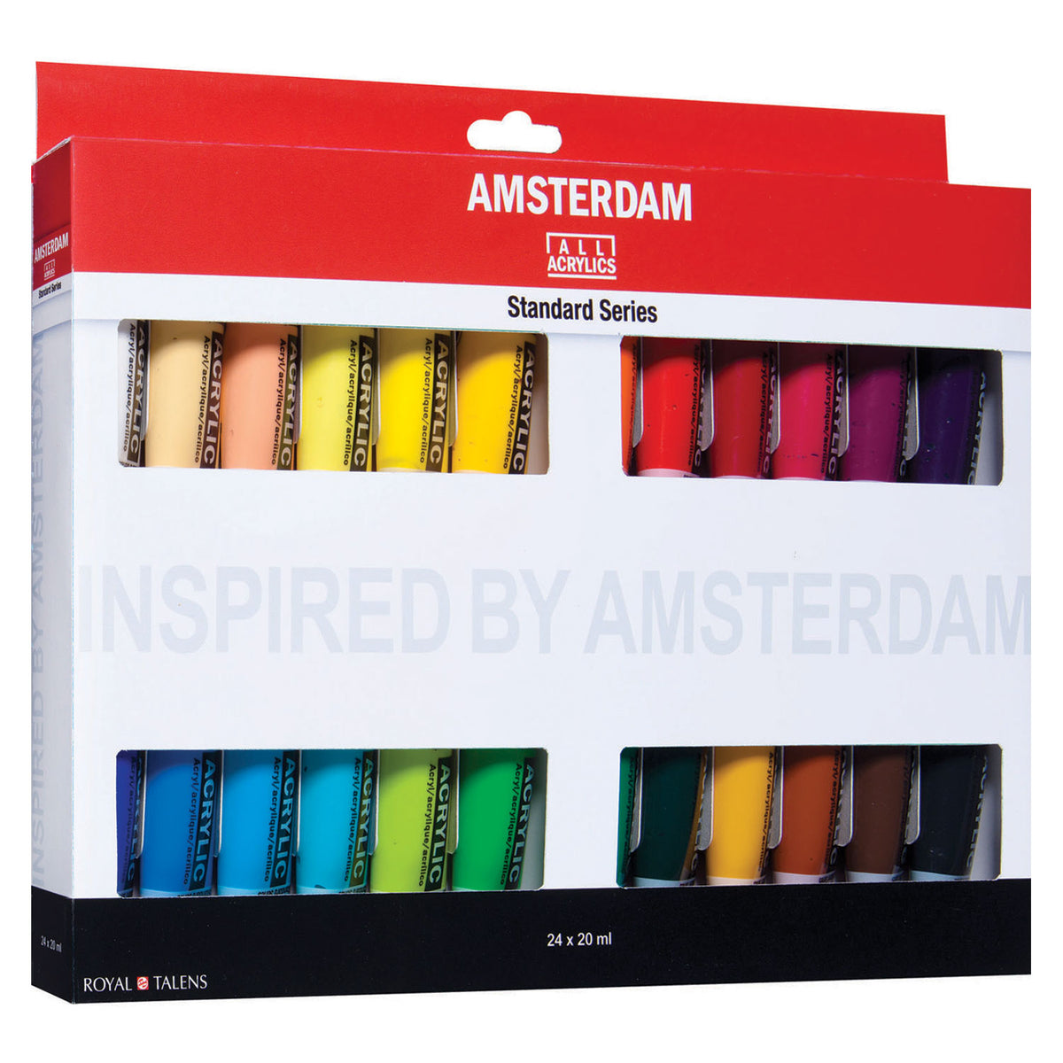 Amsterdam standard series acrylic paint general selection set | 24 × 20 ml