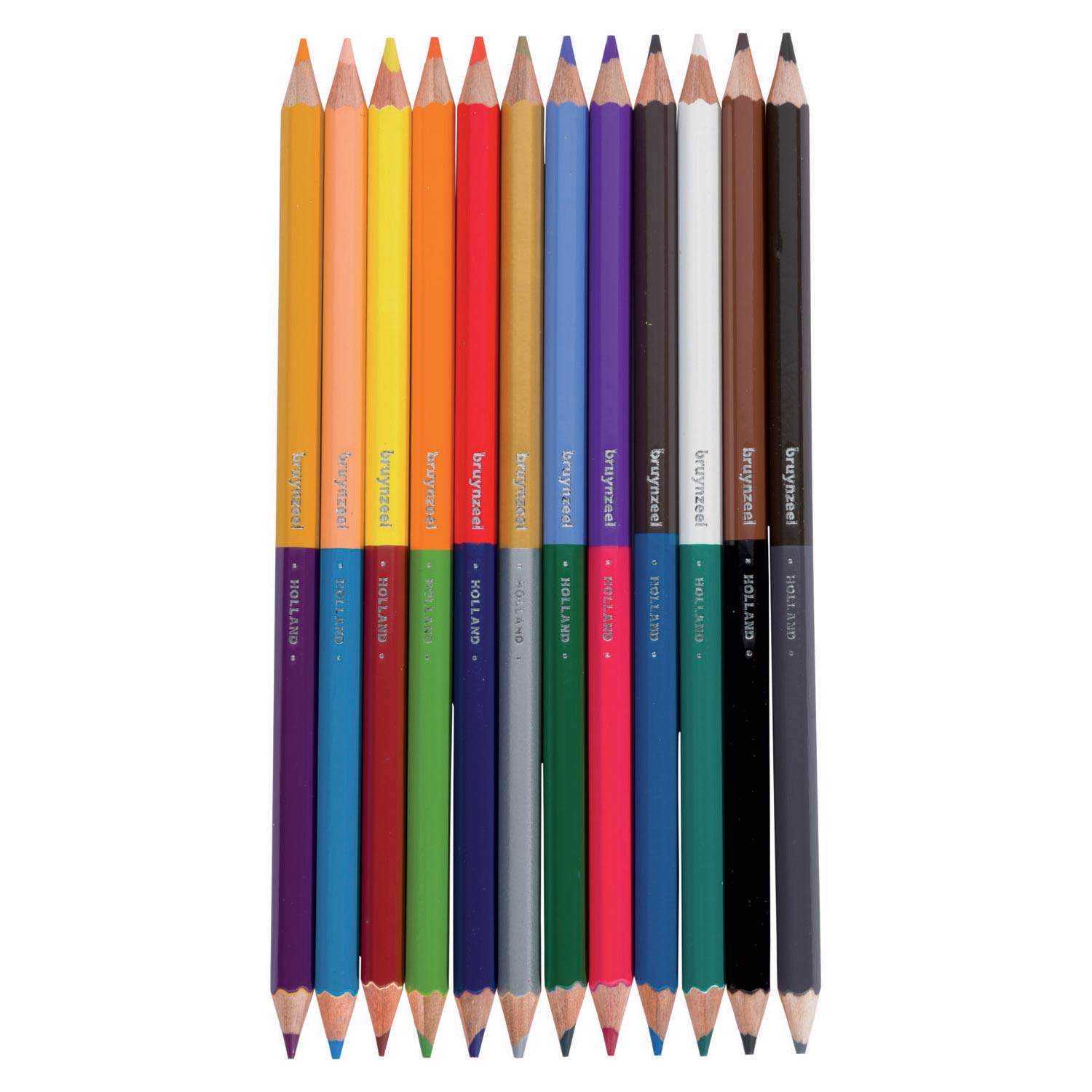 Bruynzeel • kids kleurpotloden twin point set 12