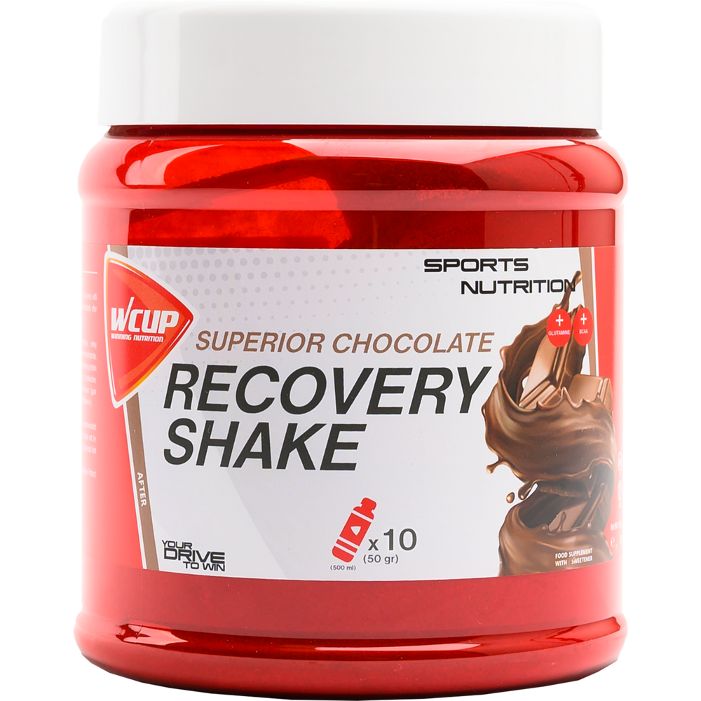 Wcup - herstelshake superieure chocolade 500 gram