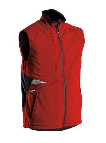 Dassy bodywarmer fusion rood zwart m