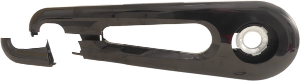 Gazelle kettingkast linea 2 lang - glanzend zwart