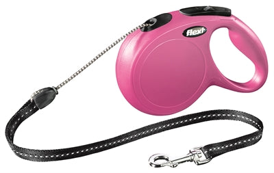 Flexi Rollijn koord roze