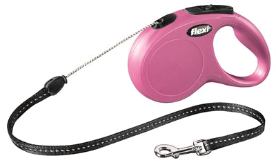 Flexi Rollijn koord roze