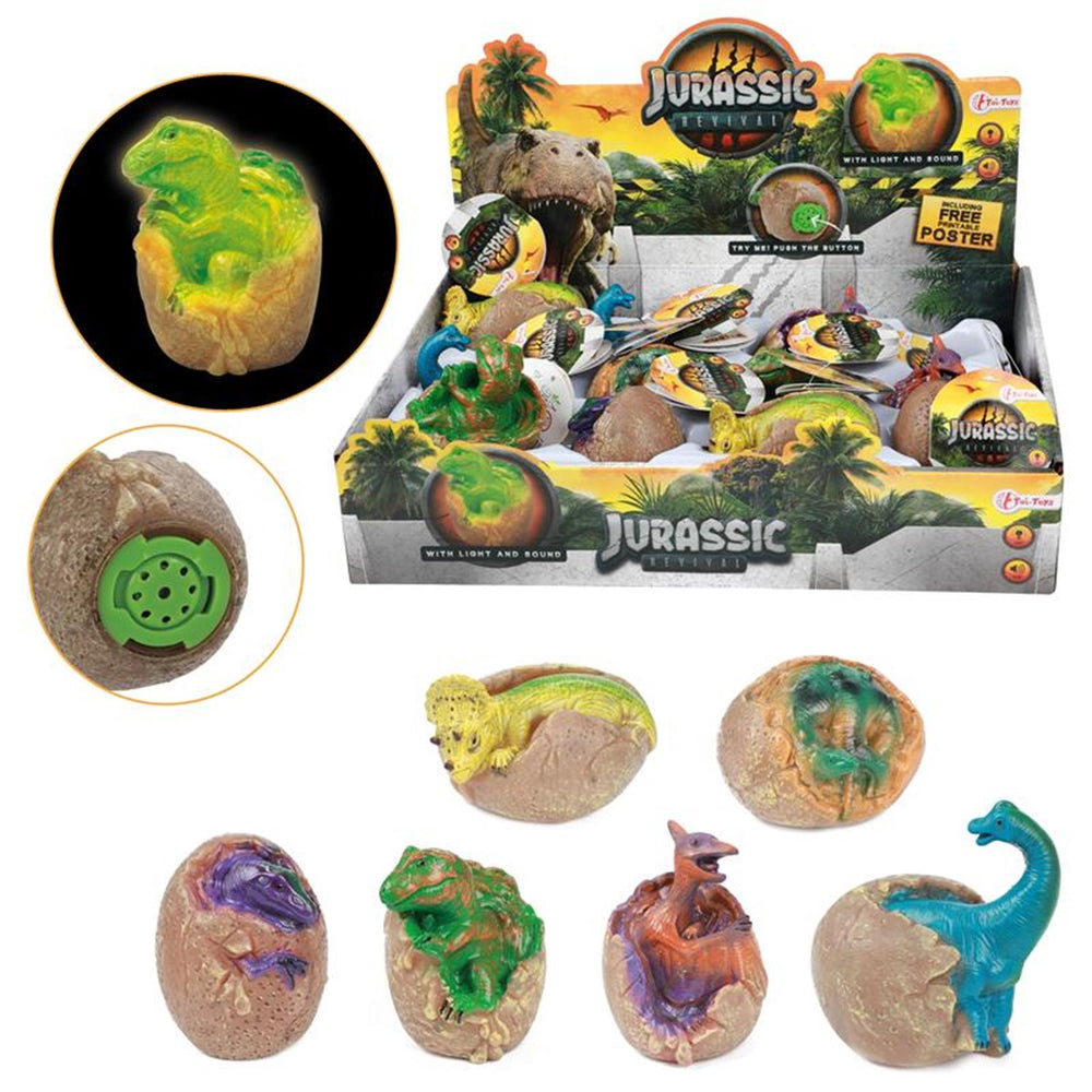 Toi-toys toi toys babydino in ei met licht en geluid