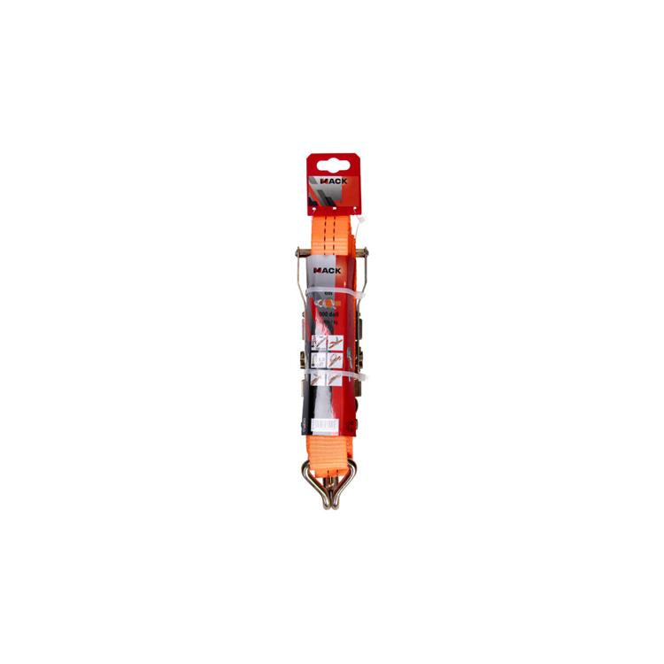 Mack 1023392 - spangordel pe, ratelspanner 2d35mm-6m max2000kg 2 klauwhaken | 5 stuks