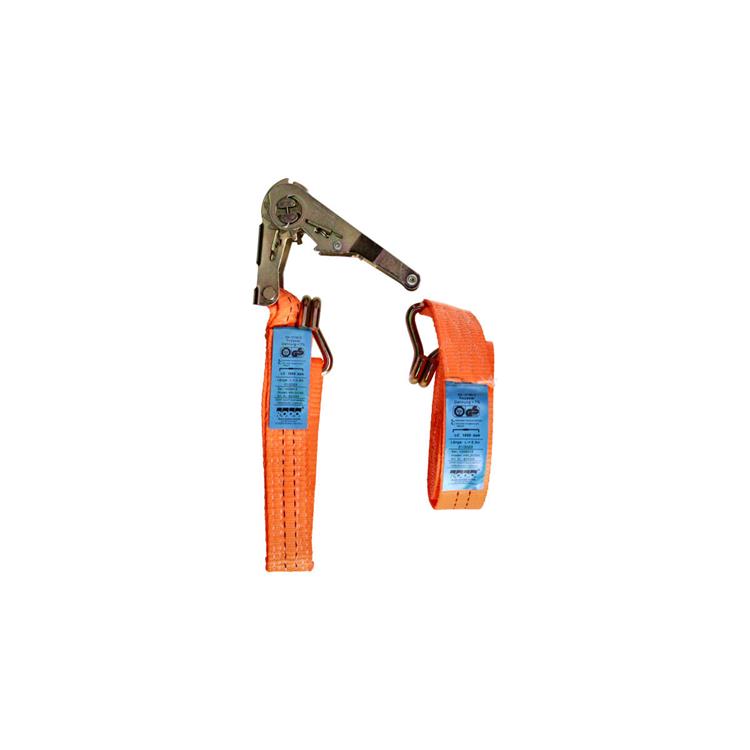 Mack 1023392 - spangordel pe, ratelspanner 2d35mm-6m max2000kg 2 klauwhaken | 5 stuks