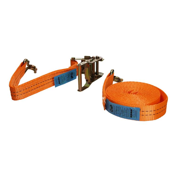 Mack 1023392 - spangordel pe, ratelspanner 2d35mm-6m max2000kg 2 klauwhaken | 5 stuks