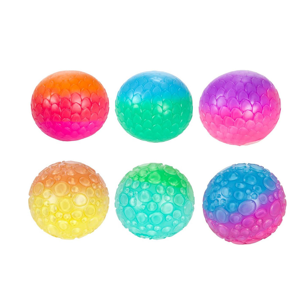 Toi-toys fun knijpbal -bumps- gevuld met foam 12cm 6ass